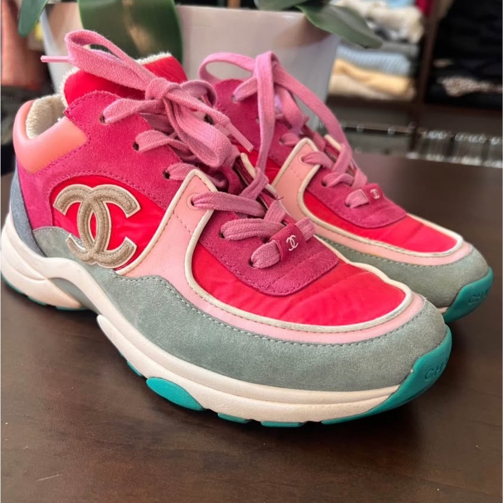 Chanel tennis shoes
